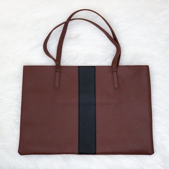 Vince Camuto Brown Vegan Luck Tote - Picture 3 of 9